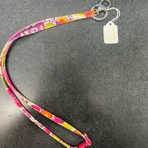 Vera Bradley Floral Pink Lanyard